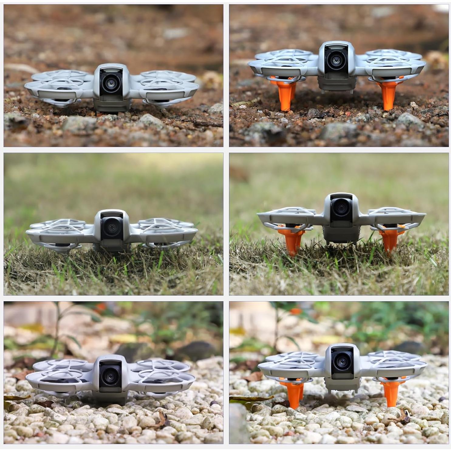 Patas de Aterrizaje Ligeras DJI NEO - Soporte Protector Naranja