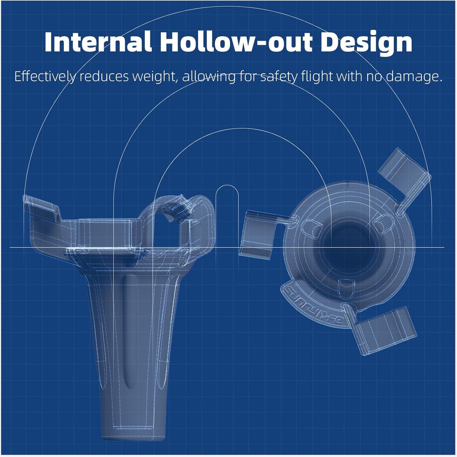 Patas de Aterrizaje Ligeras DJI NEO - Soporte Protector Naranja