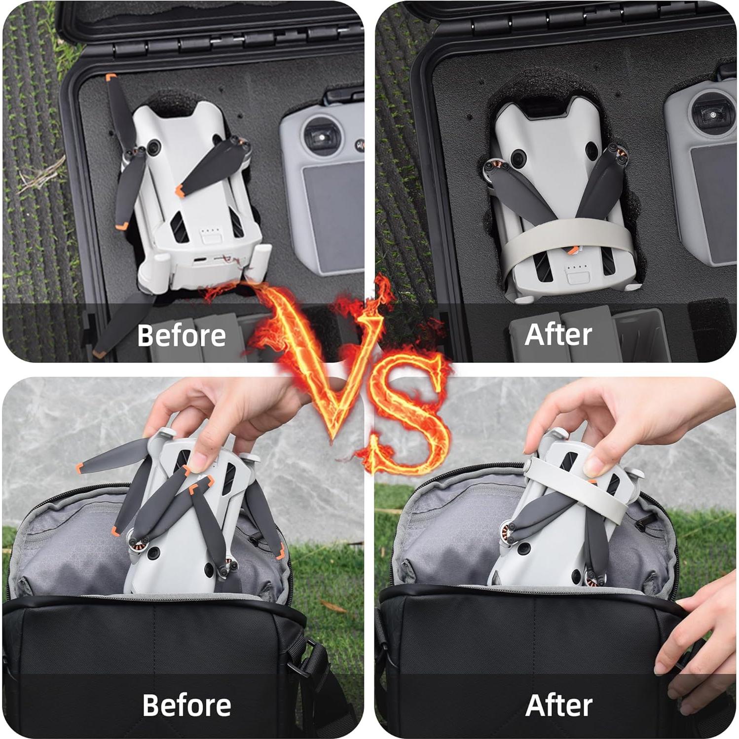 Soporte de Hélice SENSKDN para Drone DJI Mini 4 Pro - Protector Compacto