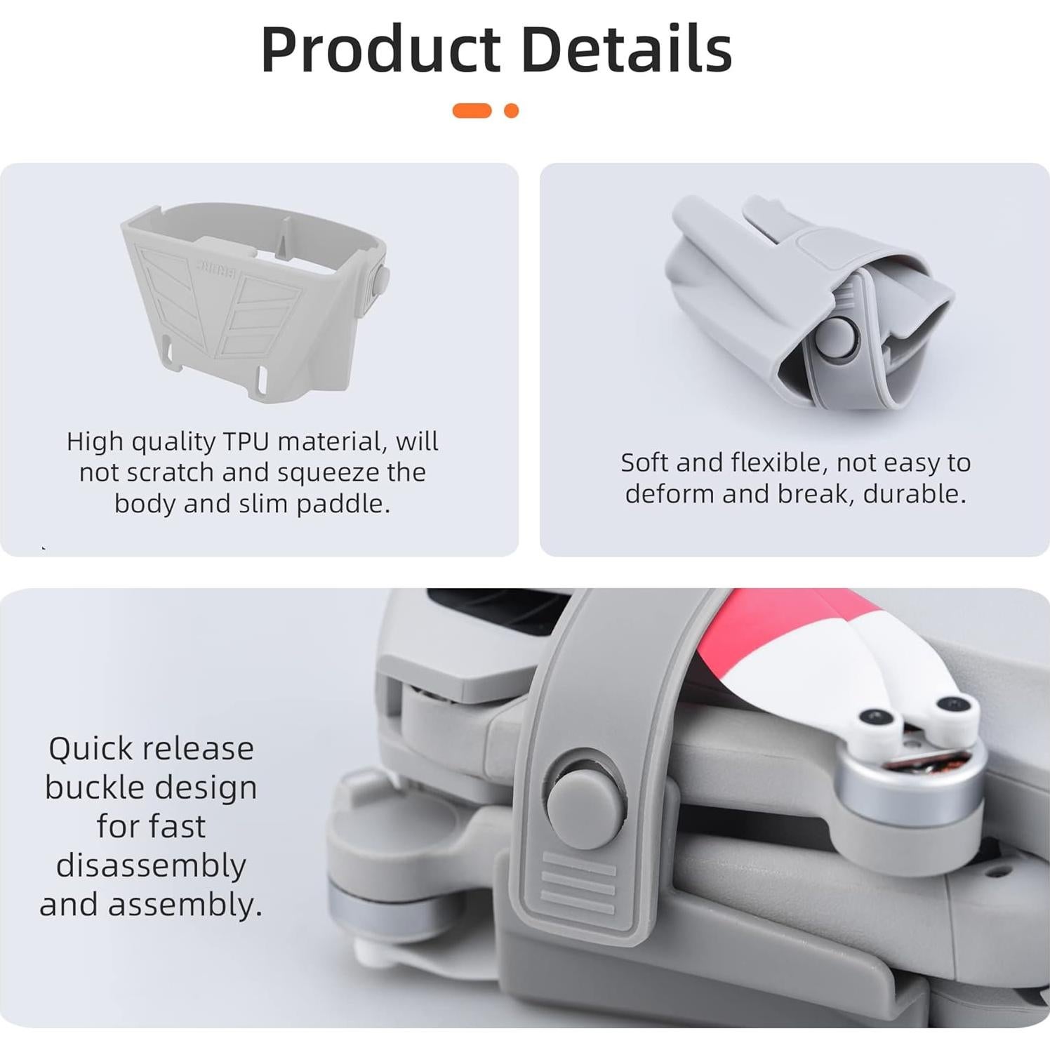 Correa de soporte para hélices DJI Mini 3 Pro SENSKDN