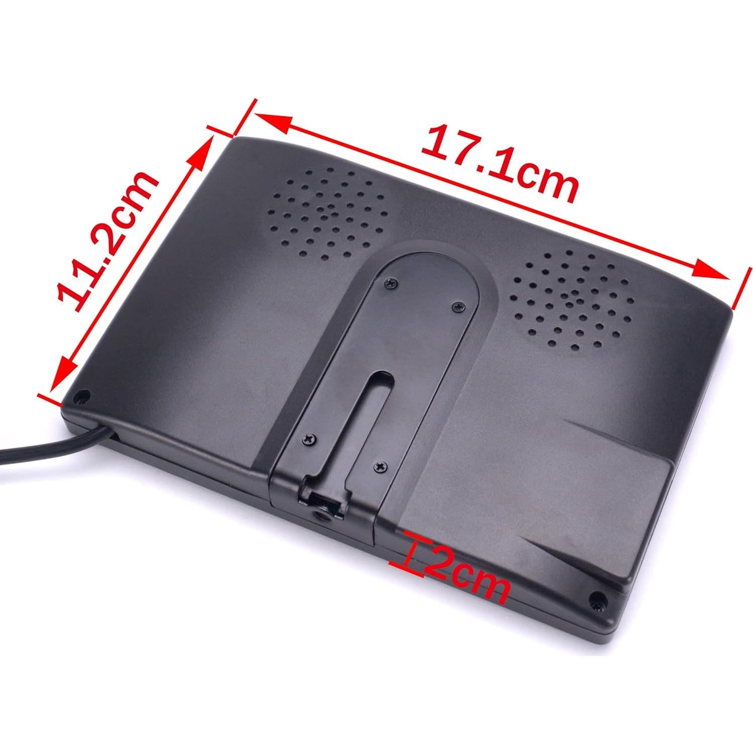 Monitor FPV 7" LongJinSheng LCD 1024x600 con Capota Solar