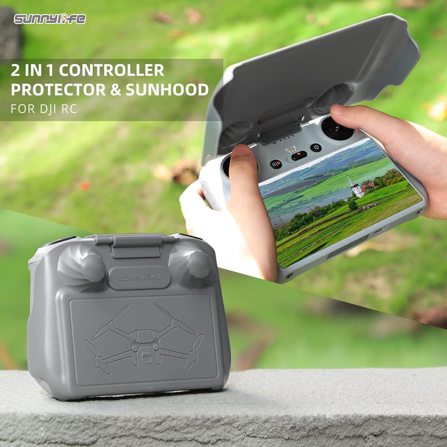 Protector de Controlador 2 en 1 Leshareselect para DJI Mini 3 Pro