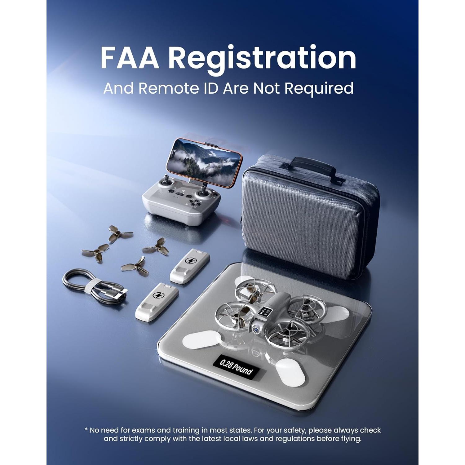 Drone Cuadricóptero RC Wheat Run con Cámara y 2 Baterías