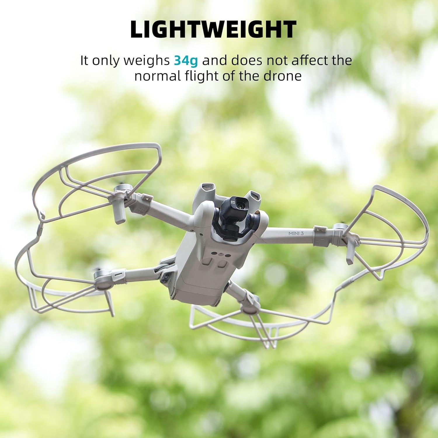 Protector de Hélices BRDRC para DJI Mini 3 Pro y Mini 3 - Ligero y Desmontable