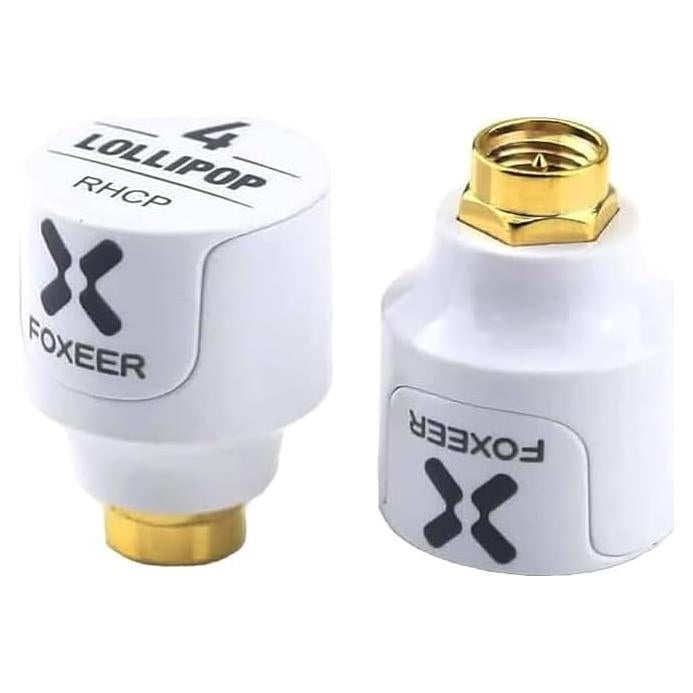 2 Antenas Lollipop 4 Foxeer 5.8GHz RHCP 2.5dBi para Drones