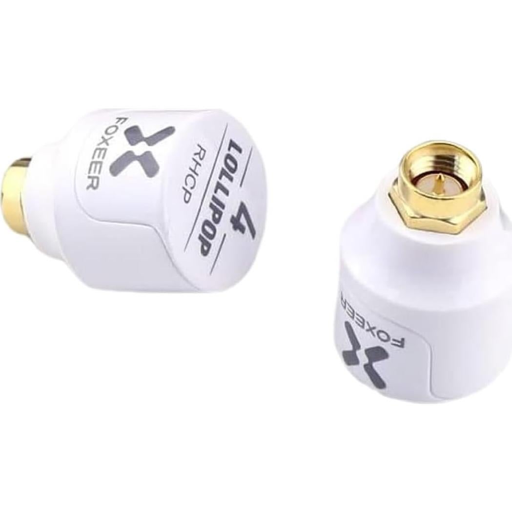 2 Antenas Lollipop 4 Foxeer 5.8GHz RHCP 2.5dBi para Drones