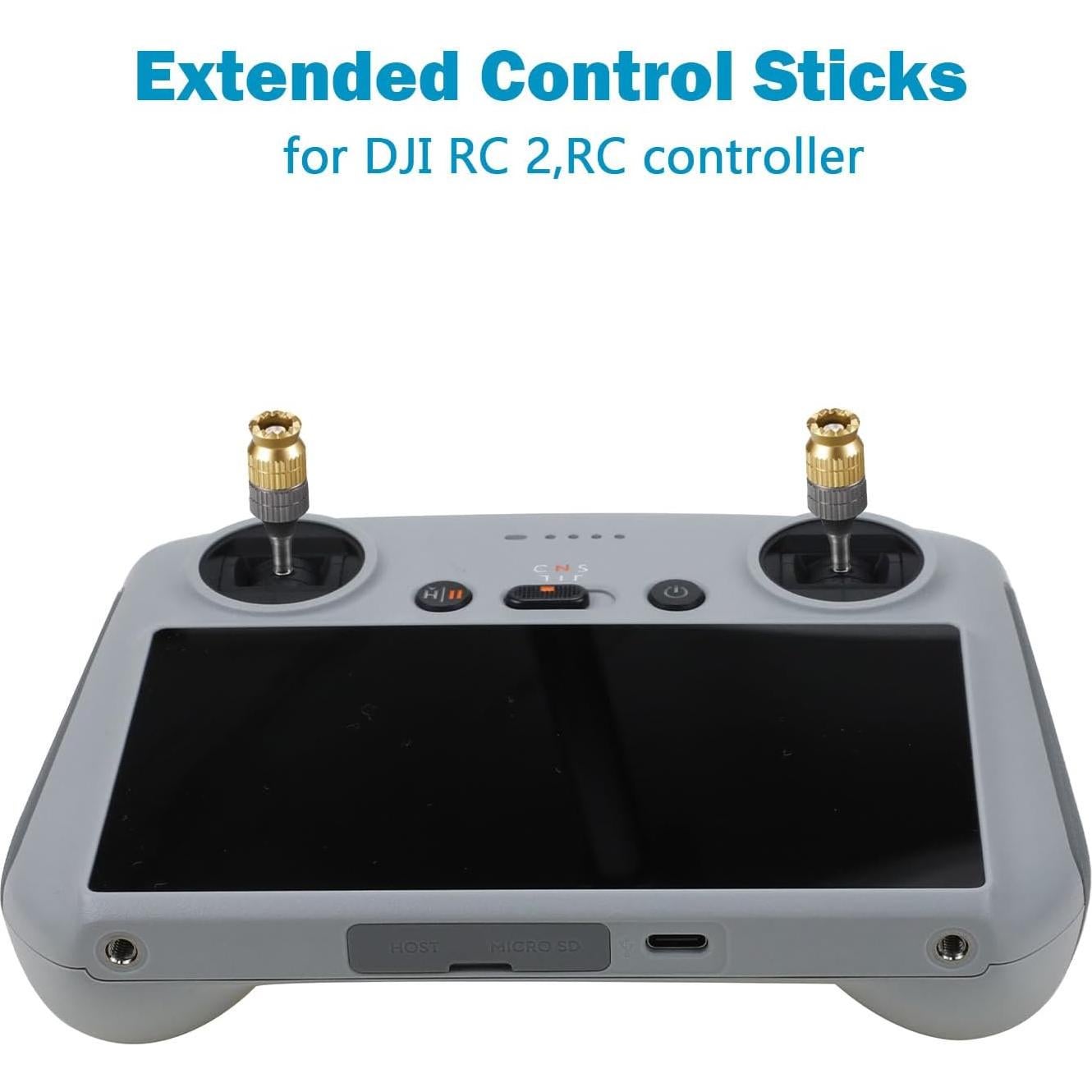 Palancas de Extensión Hanatora para Controlador DJI RC/RC 2