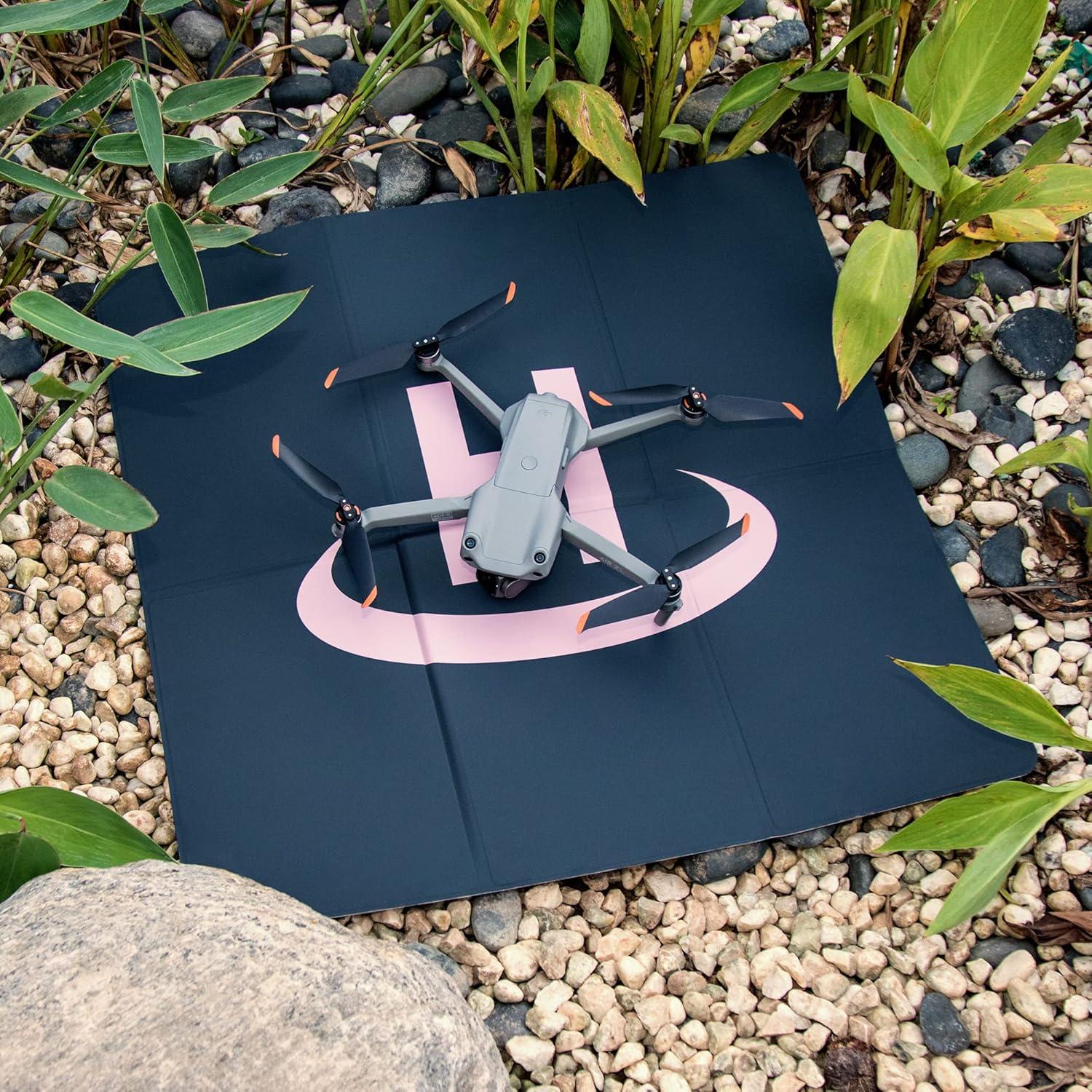 Plataforma de Aterrizaje para Drones VCUTECH 65 cm Rosa