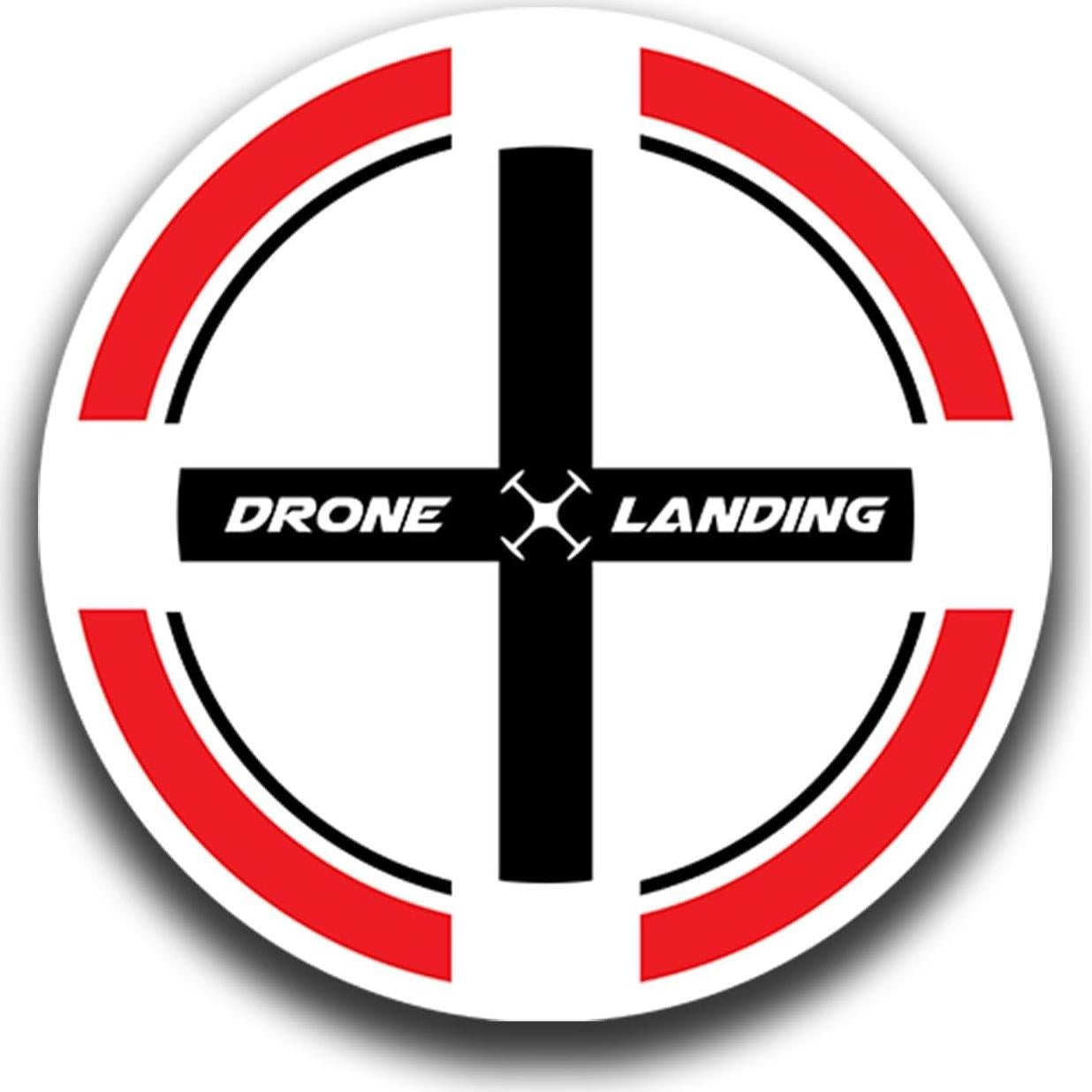 Calcomanía de Plataforma de Aterrizaje Drone KCD 5.5" Vinilo