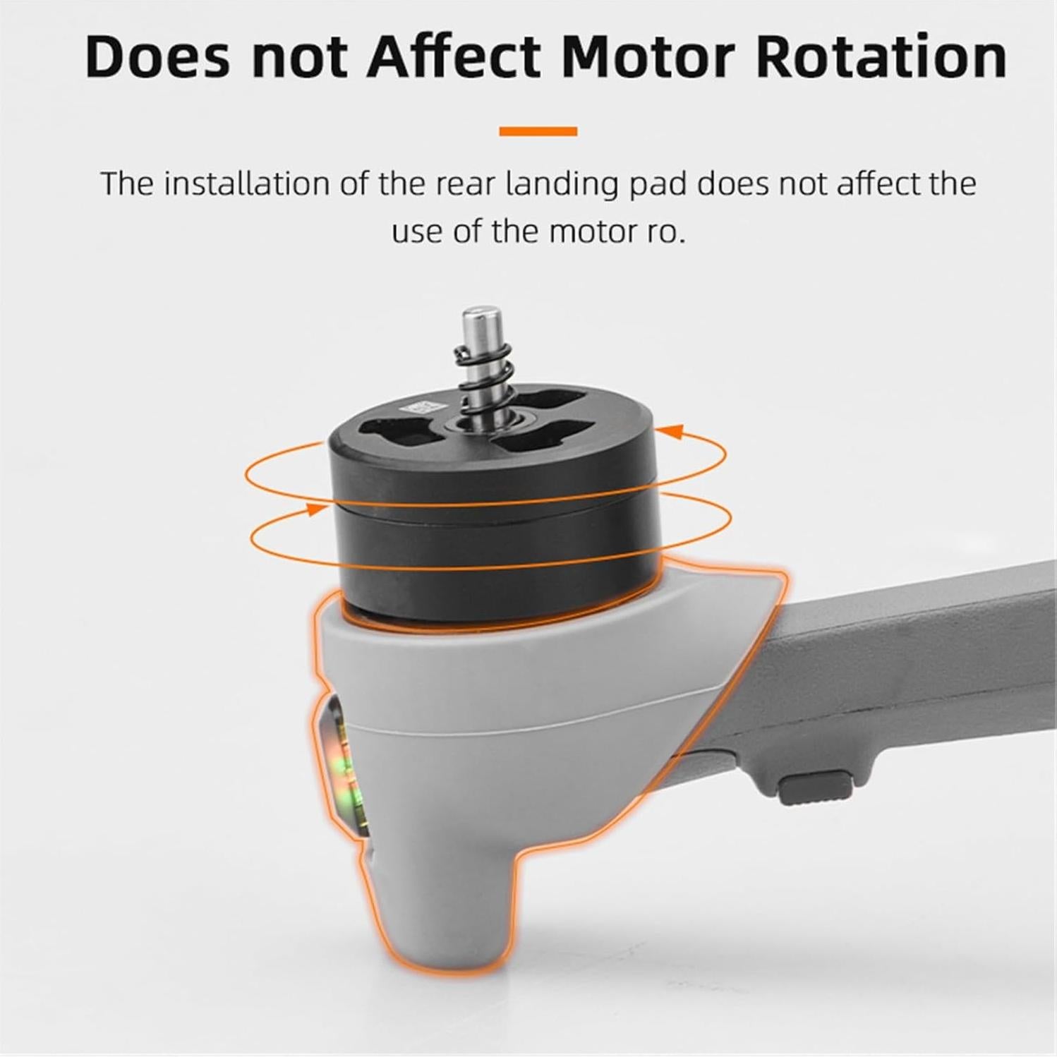 Funda de almohadilla de silicona Wtohoby para DJI AIR 3S - 4 Piezas