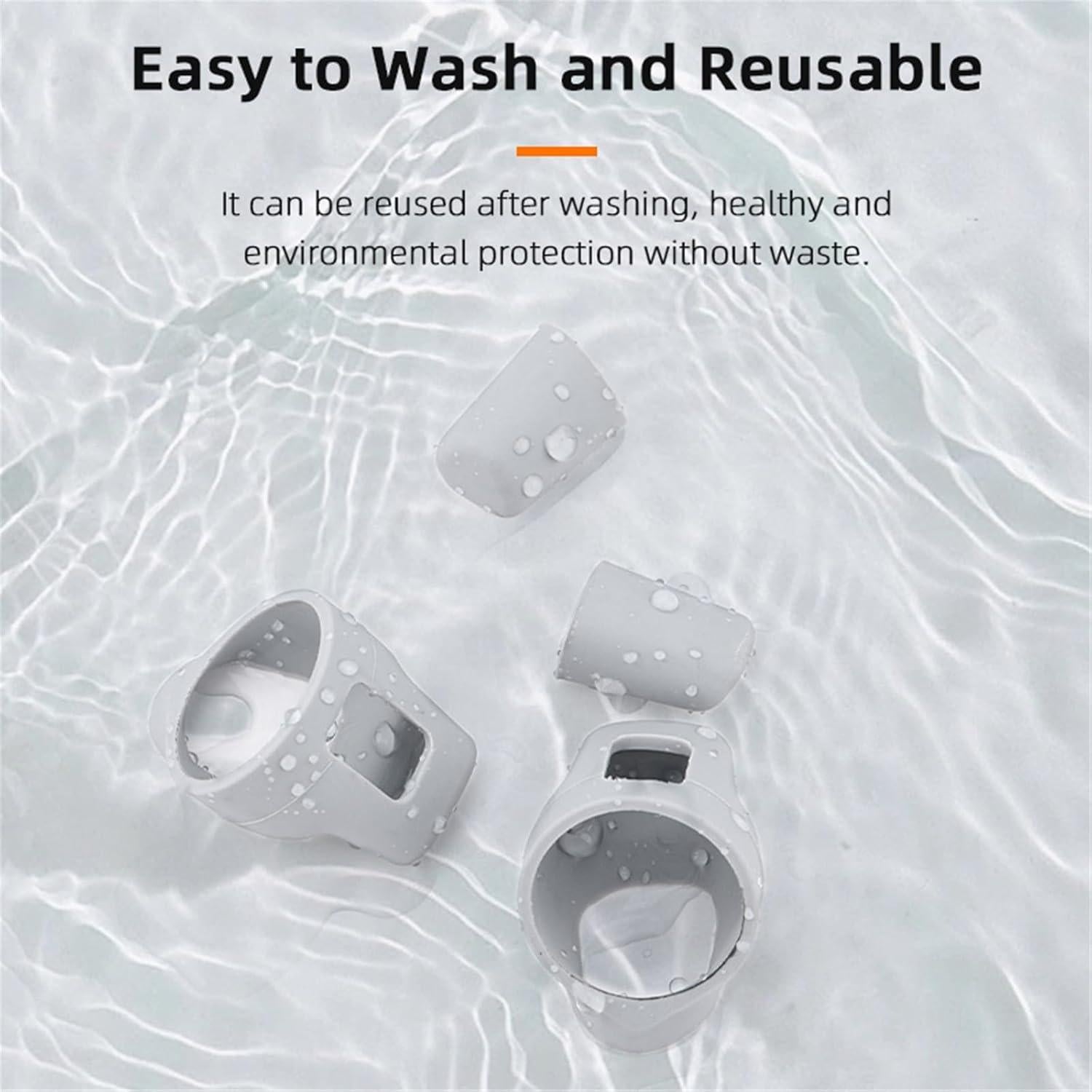 Funda de almohadilla de silicona Wtohoby para DJI AIR 3S - 4 Piezas