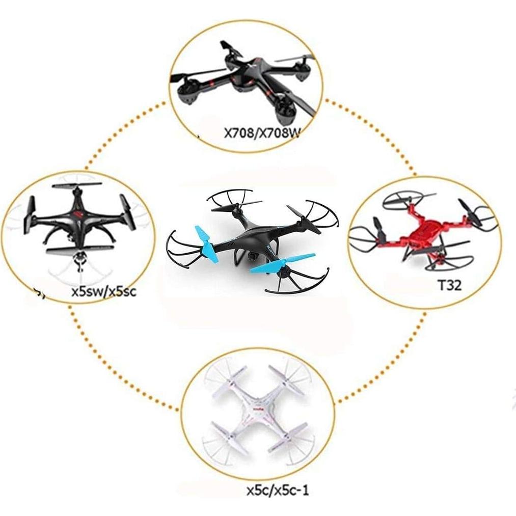 5 Baterías Lipo 3.7V 720mAh + Cargador 5 en 1 Syma