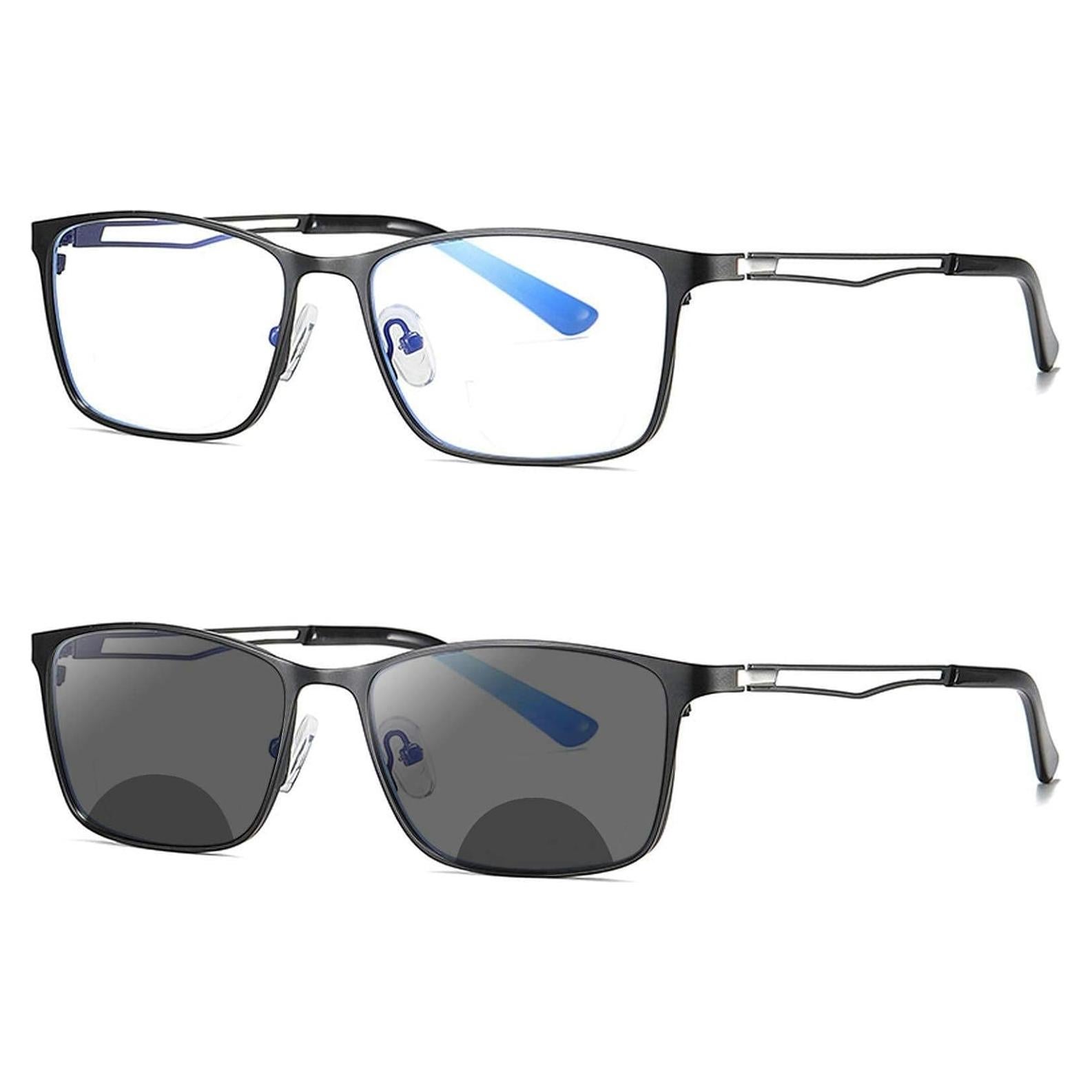 Gafas de lectura bifocal MINCL UV 0~+4 para hombres y mujeres