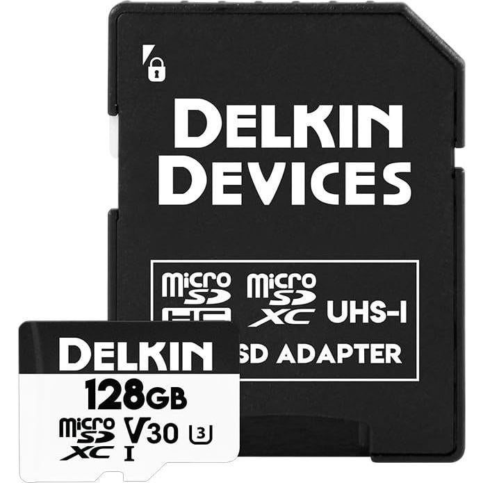 Tarjeta Micro SD Delkin Devices HYPERSPEED 128GB UHS-I 100MB/s