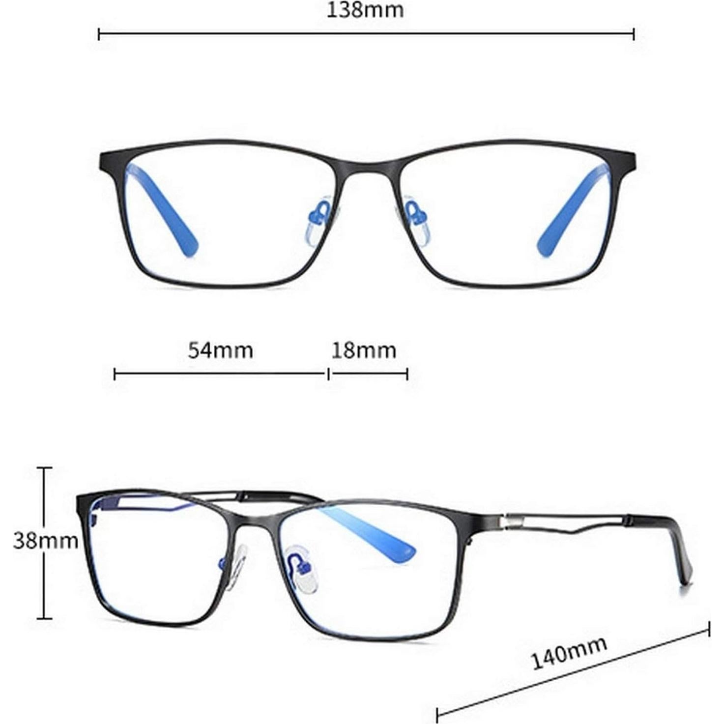 Gafas de lectura bifocal MINCL UV 1.75x para hombres y mujeres