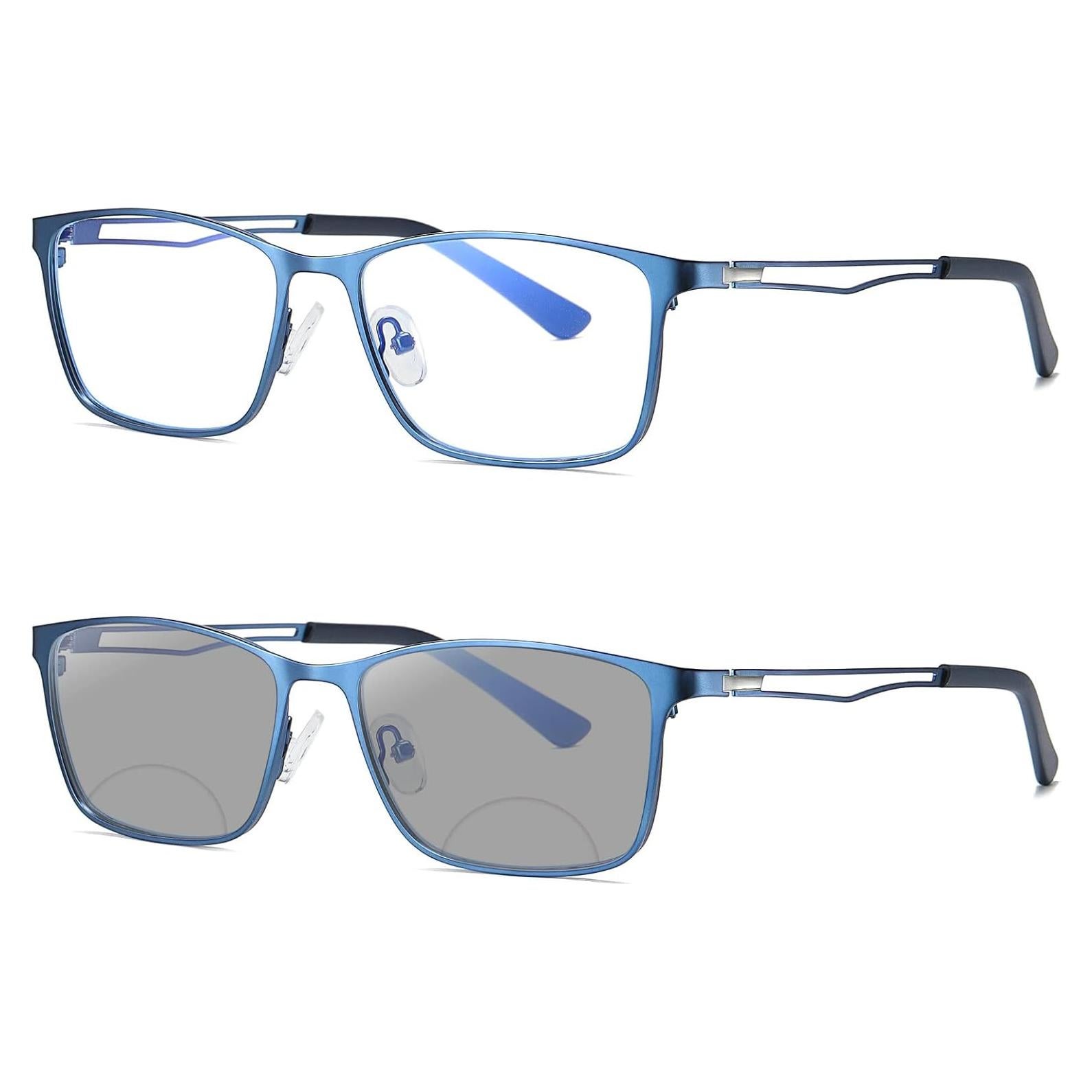 Gafas de lectura bifocales MINCL UV 0 a +4 con estuche