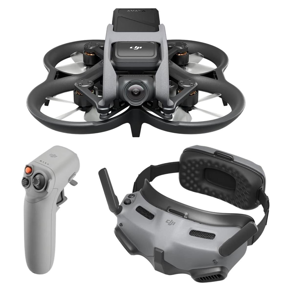Drone DJI Avata Combo Explorador con Cámara 4K y Gafas
