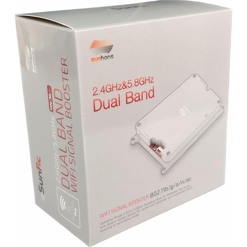 Amplificador WiFi Doble Banda 4000mW Sunhans SH-RC5824G4W