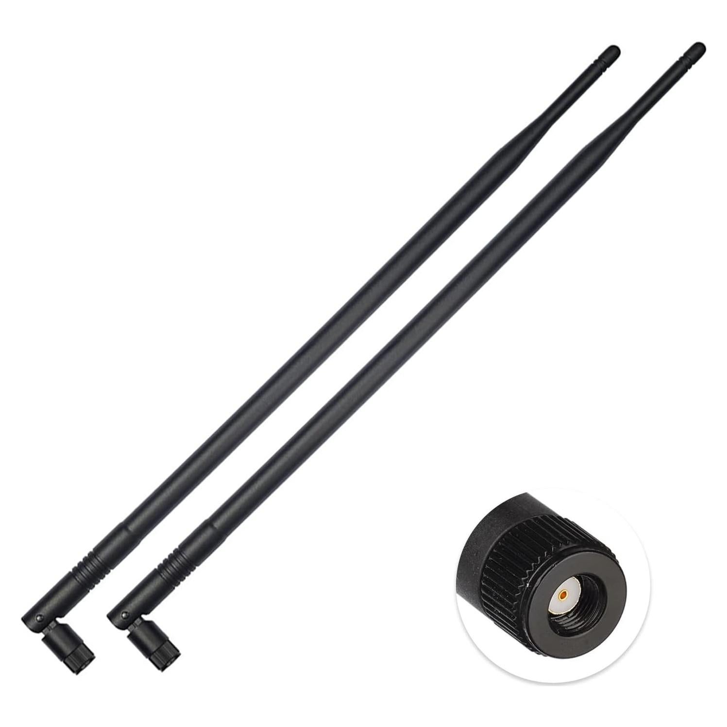 Antena WiFi Doble Banda 9dBi RP-SMA wlaniot para Router