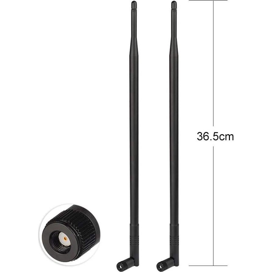 Antena WiFi Doble Banda 9dBi RP-SMA wlaniot para Router