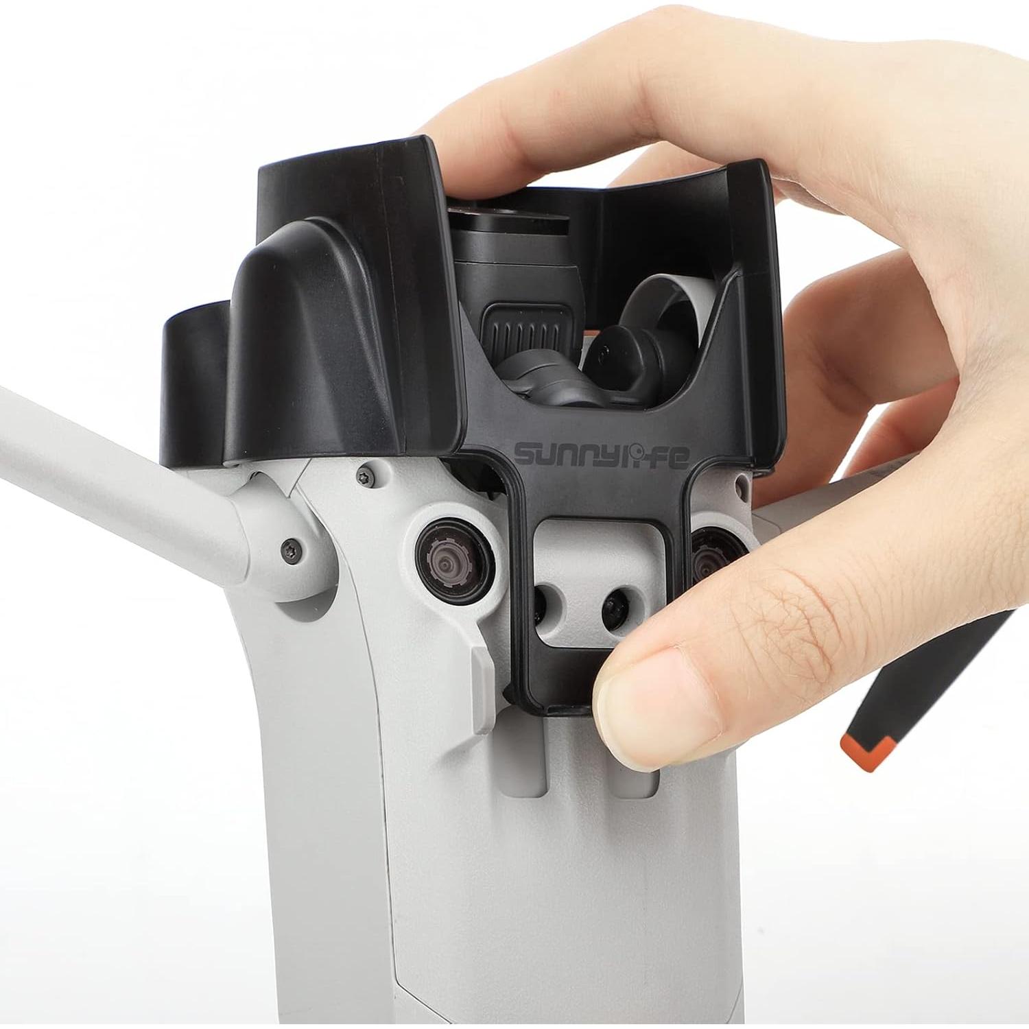 Capucha de lente Leshareselect para dron DJI Mini 3 Pro - Negro