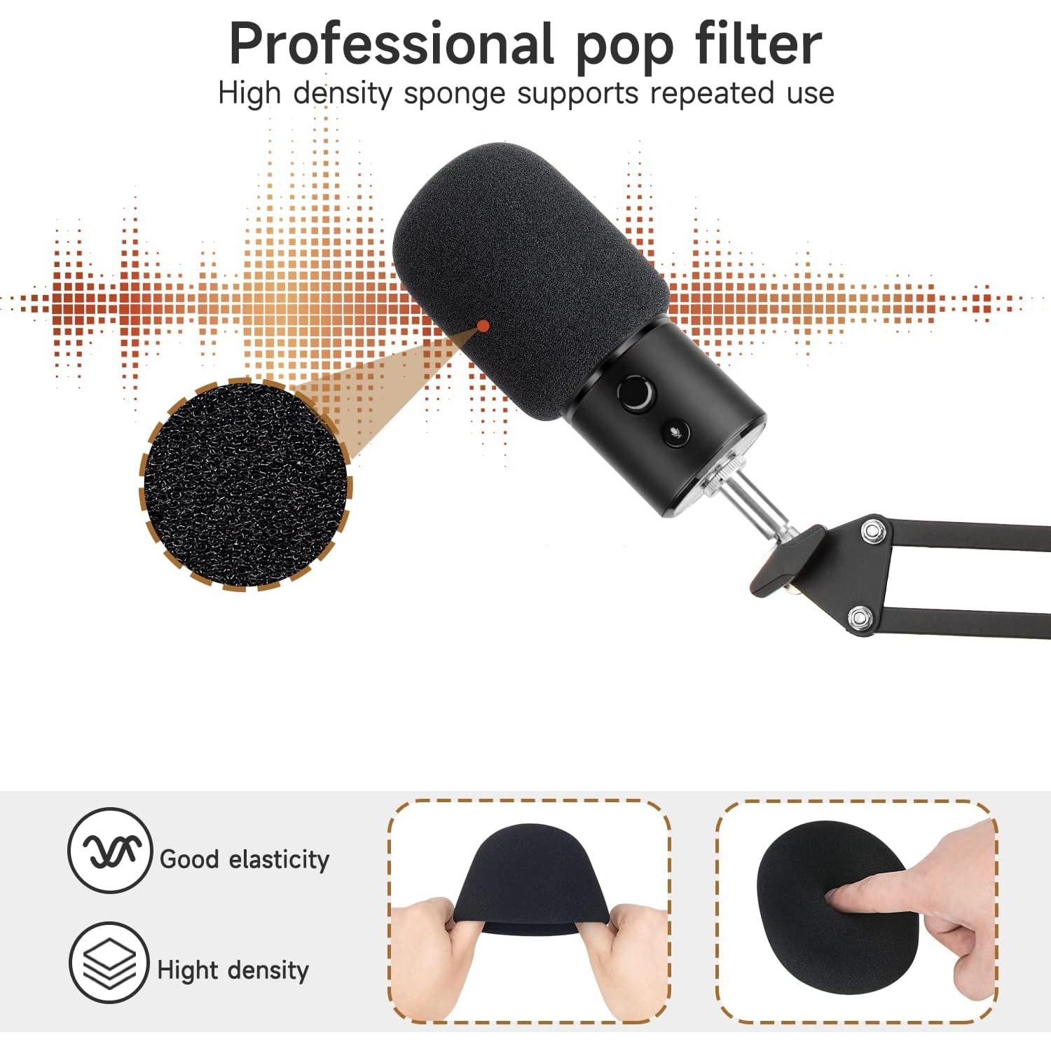 Soporte de Micrófono Razer Seiren X con Filtro Anti-Pop