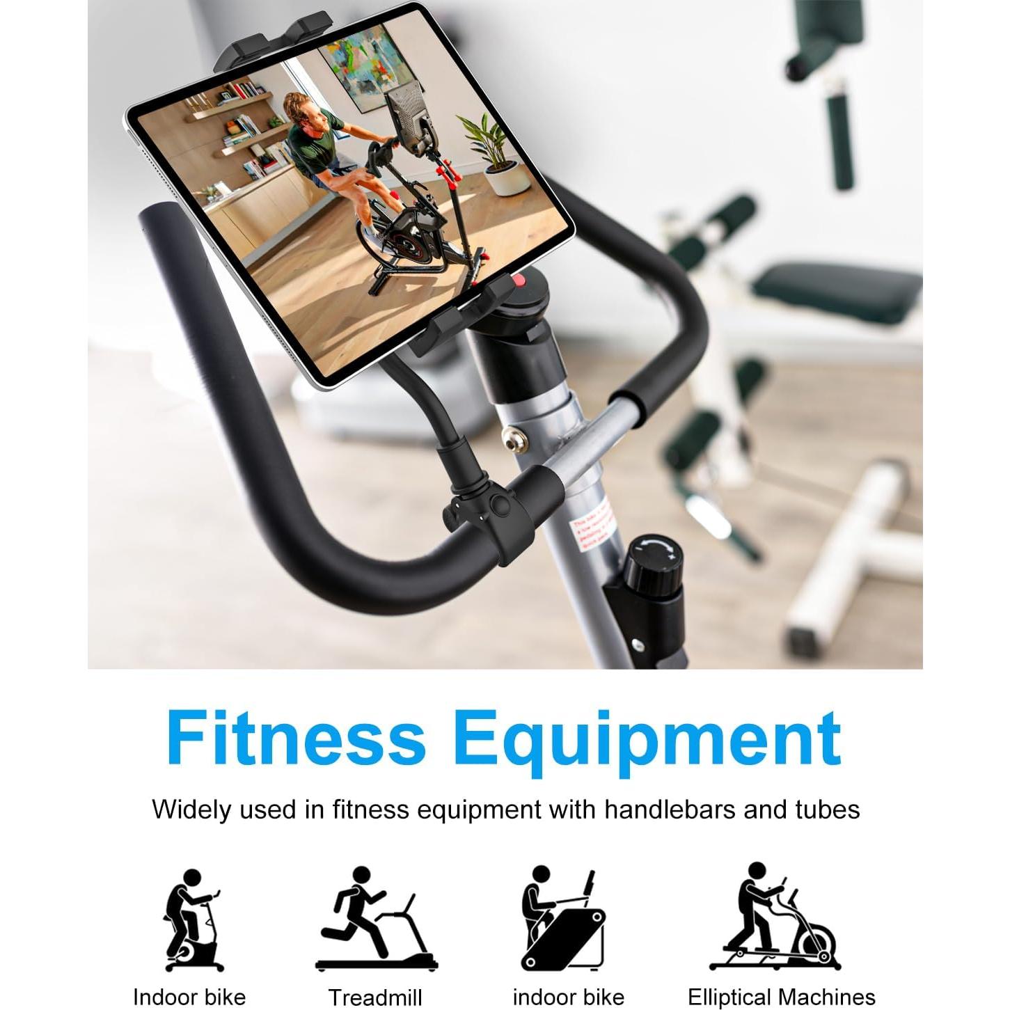 Soporte para Tableta GDZN 360° Ajustable para Bicicleta de Spinning