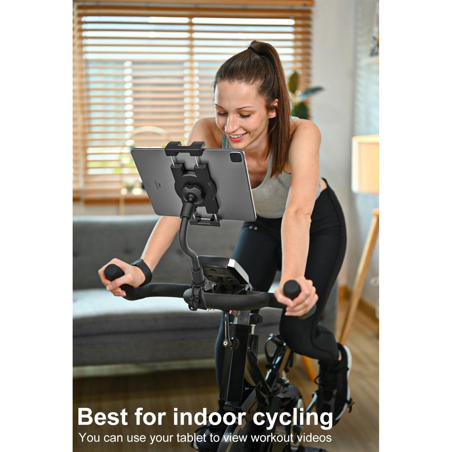 Soporte para Tableta GDZN 360° Ajustable para Bicicleta de Spinning