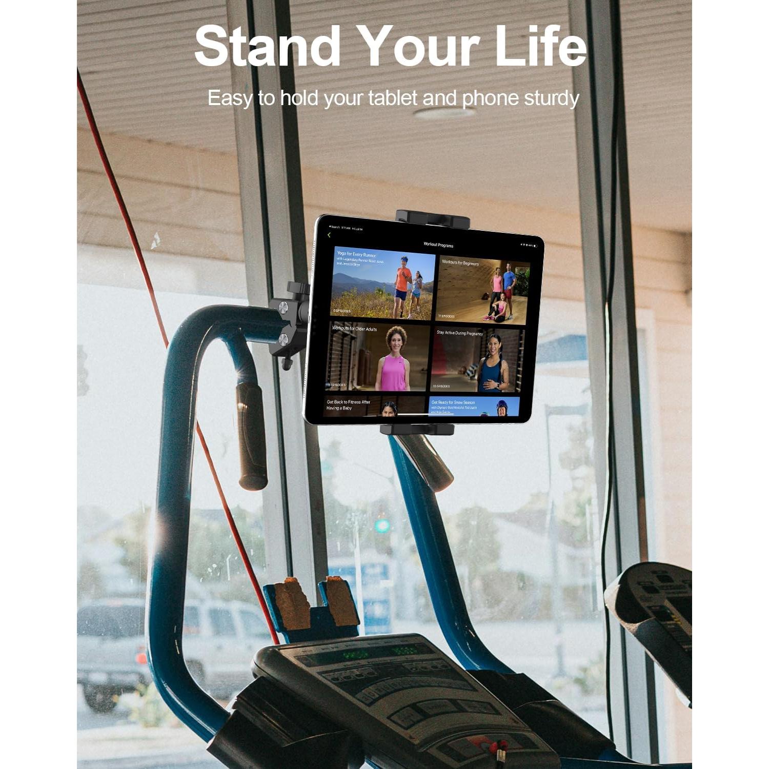 Soporte de Tableta para Bicicleta de Aluminio Woleyi 4.7-13"