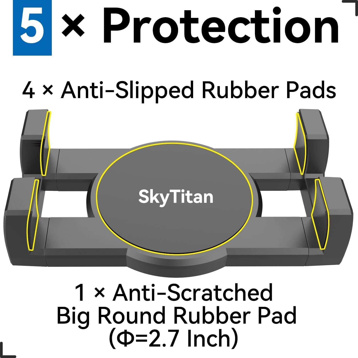 Soporte de Tablet SkyTitan Ajustable 5-13" Negro