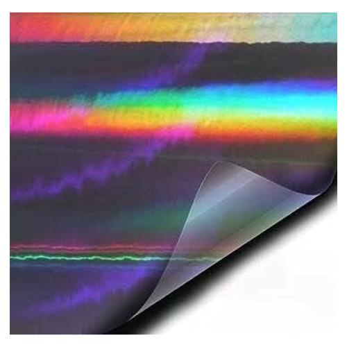 Vinilo Adhesivo Holográfico Negro VViViD 6.1m x 1.5m