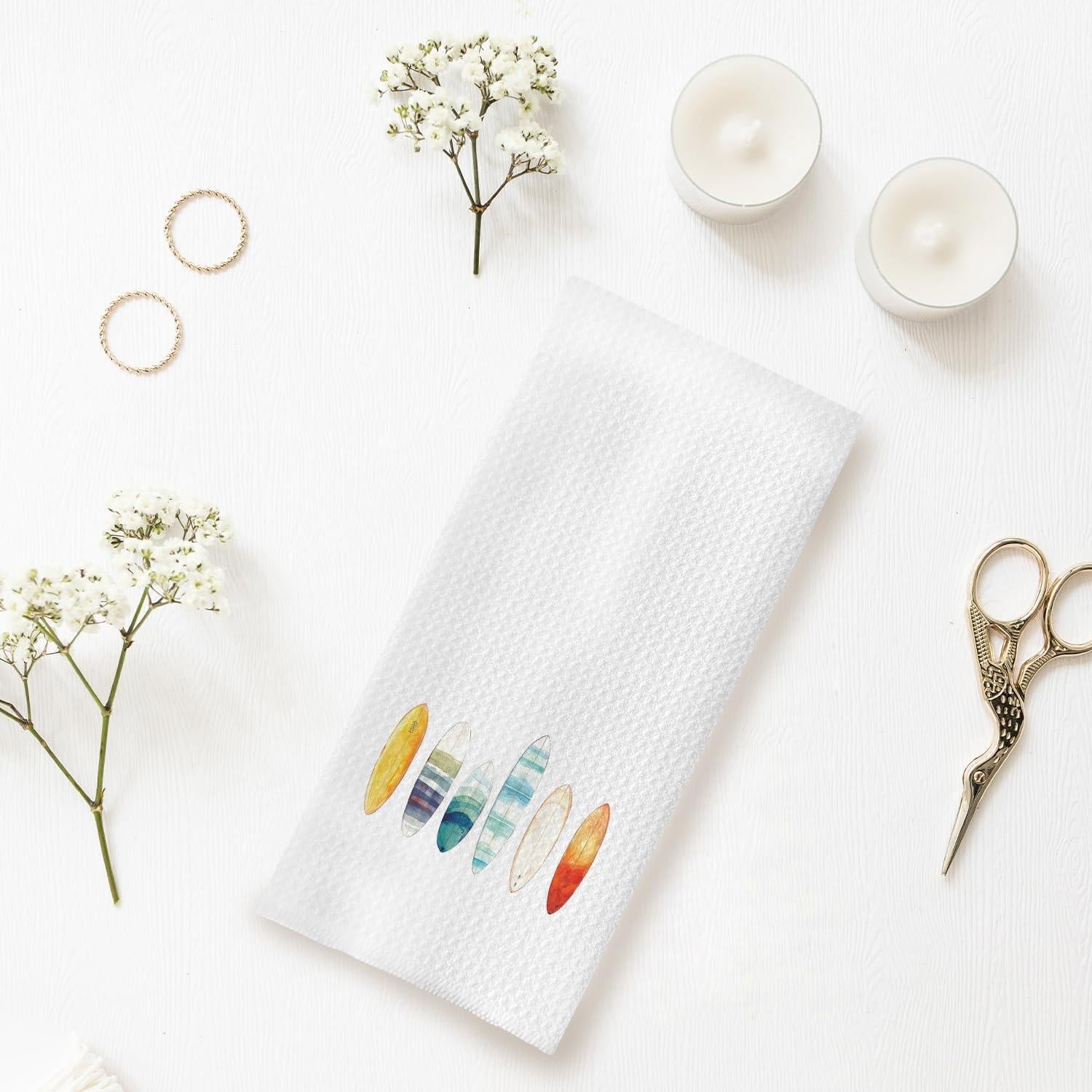 Toalla de Mano Uinwk 40x60 cm Microfibra Playa Surf