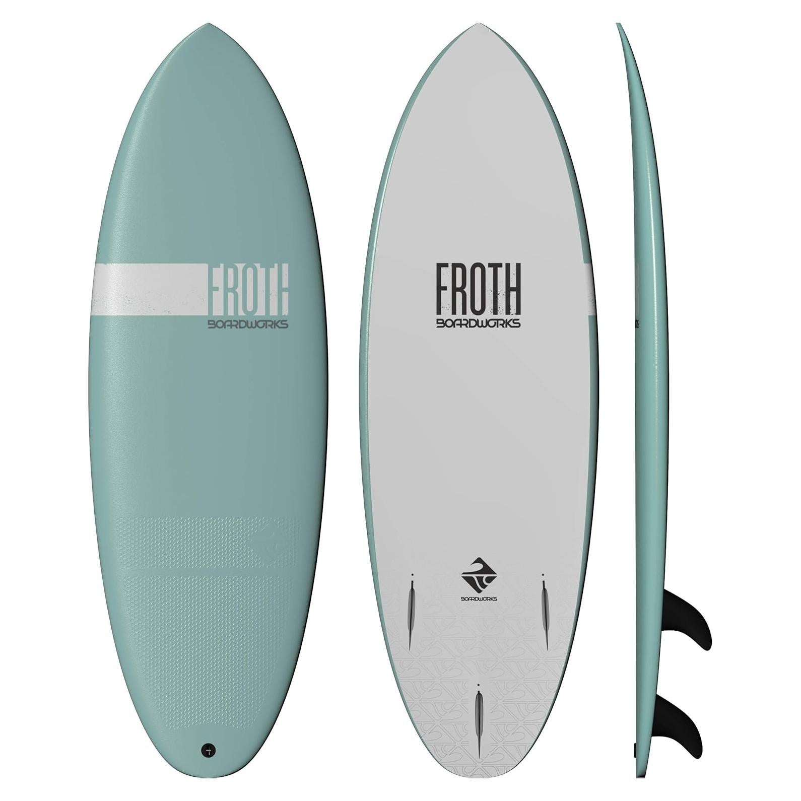 Tabla de Surf Boardworks Froth 5'6" (167,64 cm) Menta