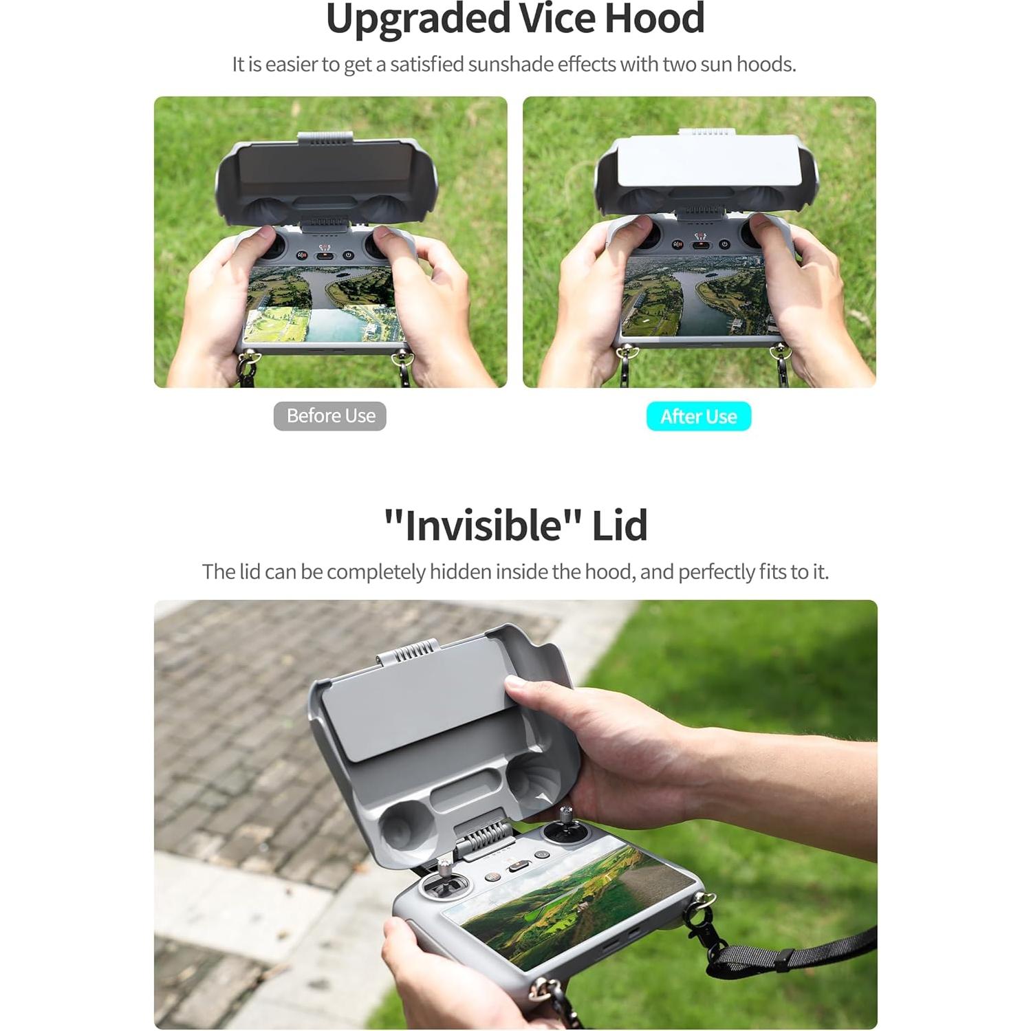 Funda Protectora 2 en 1 para Controlador DJI RC - Thriverline