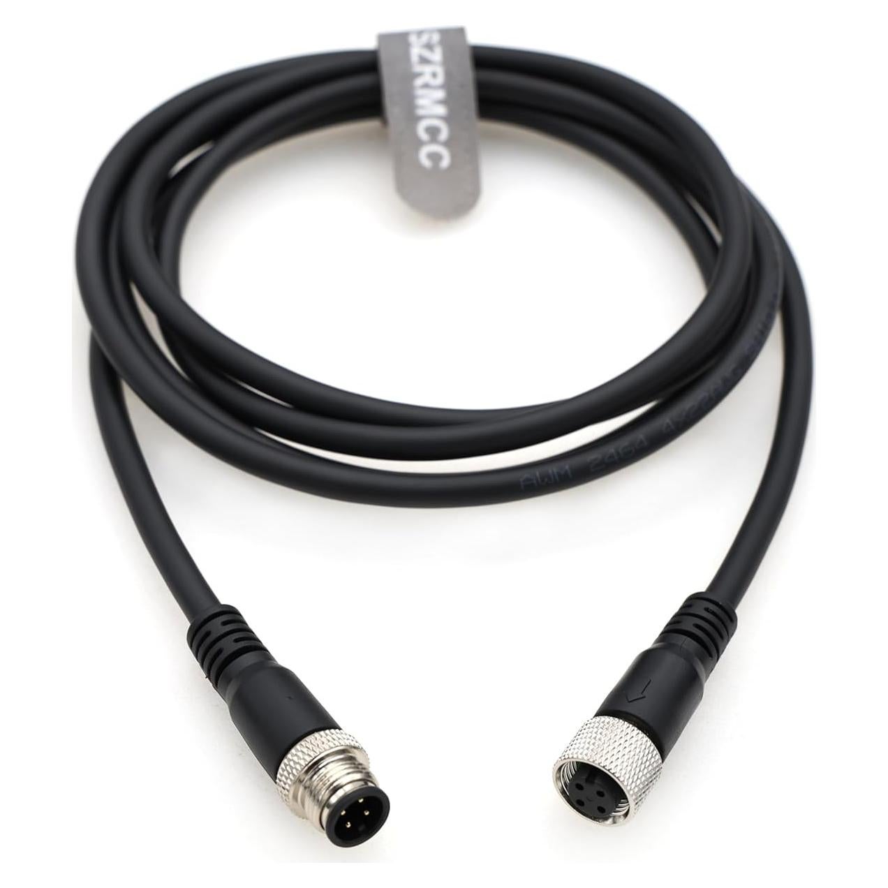 Cable de Sensor M12 SZRMCC 5m 4 Pines A Codificado para OMRON