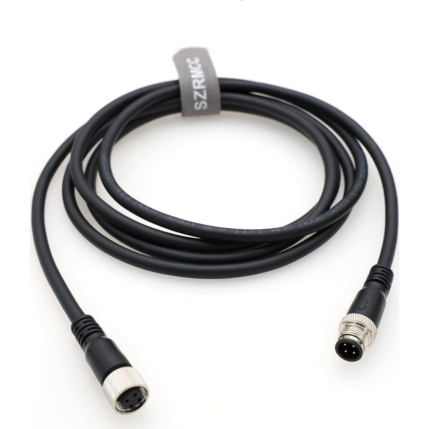Cable de Sensor M12 SZRMCC 5m 4 Pines A Codificado para OMRON