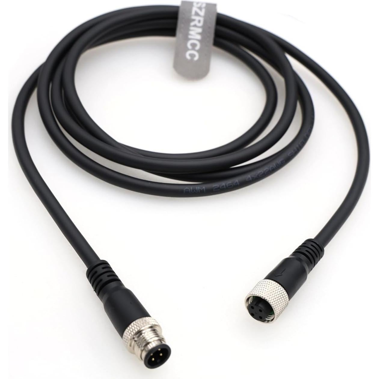 Cable de Sensor M12 SZRMCC 5m 4 Pines A Codificado para OMRON