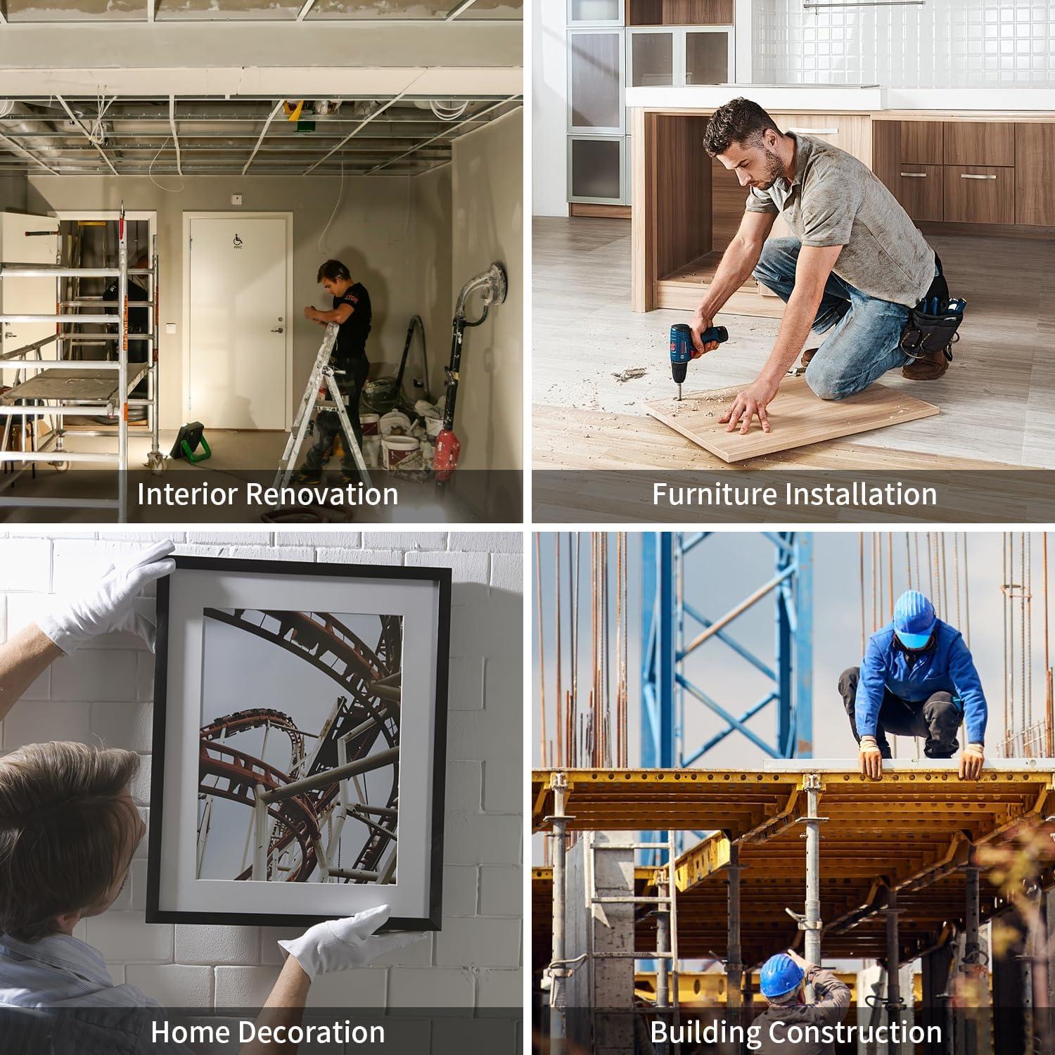 Medidor de Distancia Láser Atolla 60m con Pantalla LCD