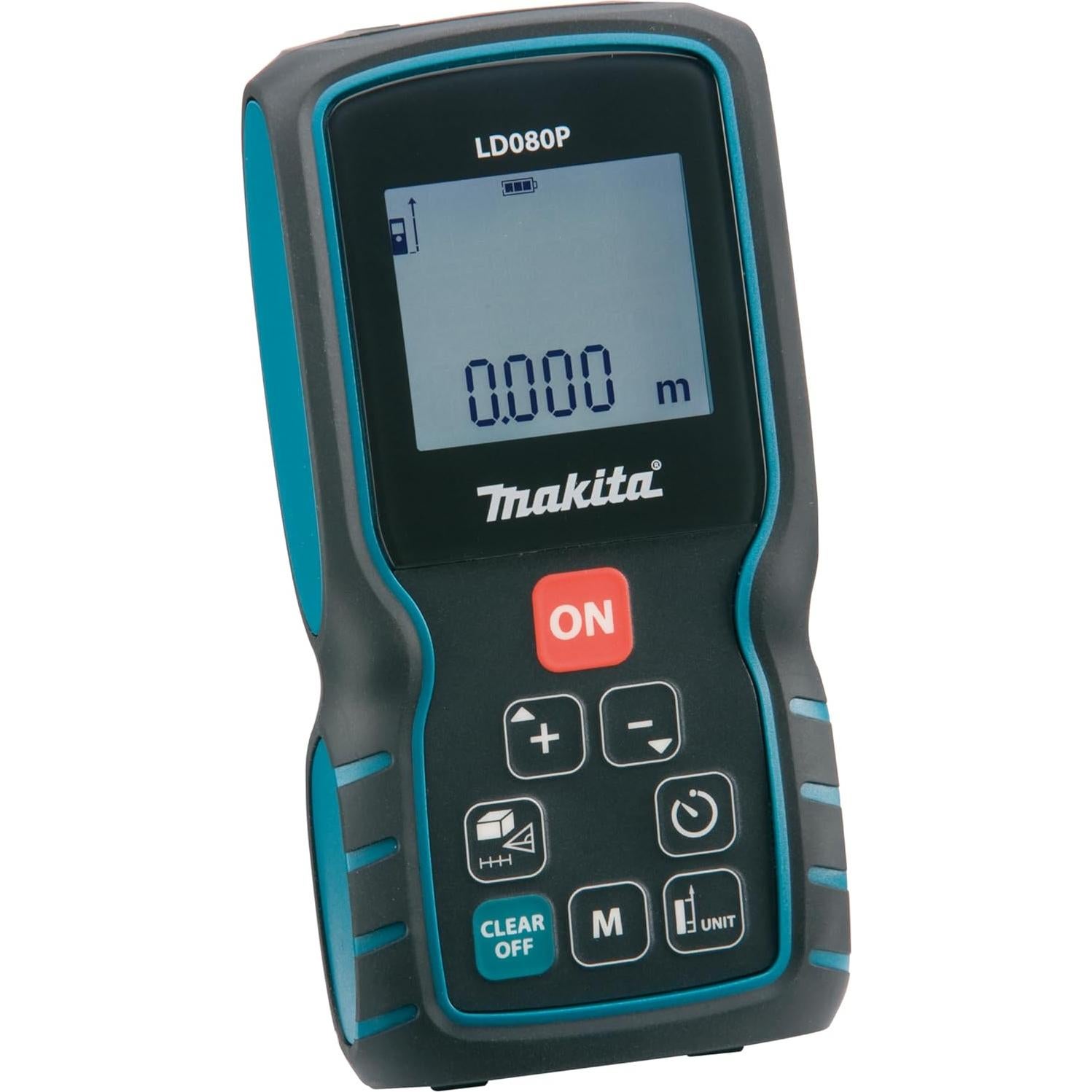 Medidor de Distancia Láser Makita LD080P 80 m Precisión 1.59 mm