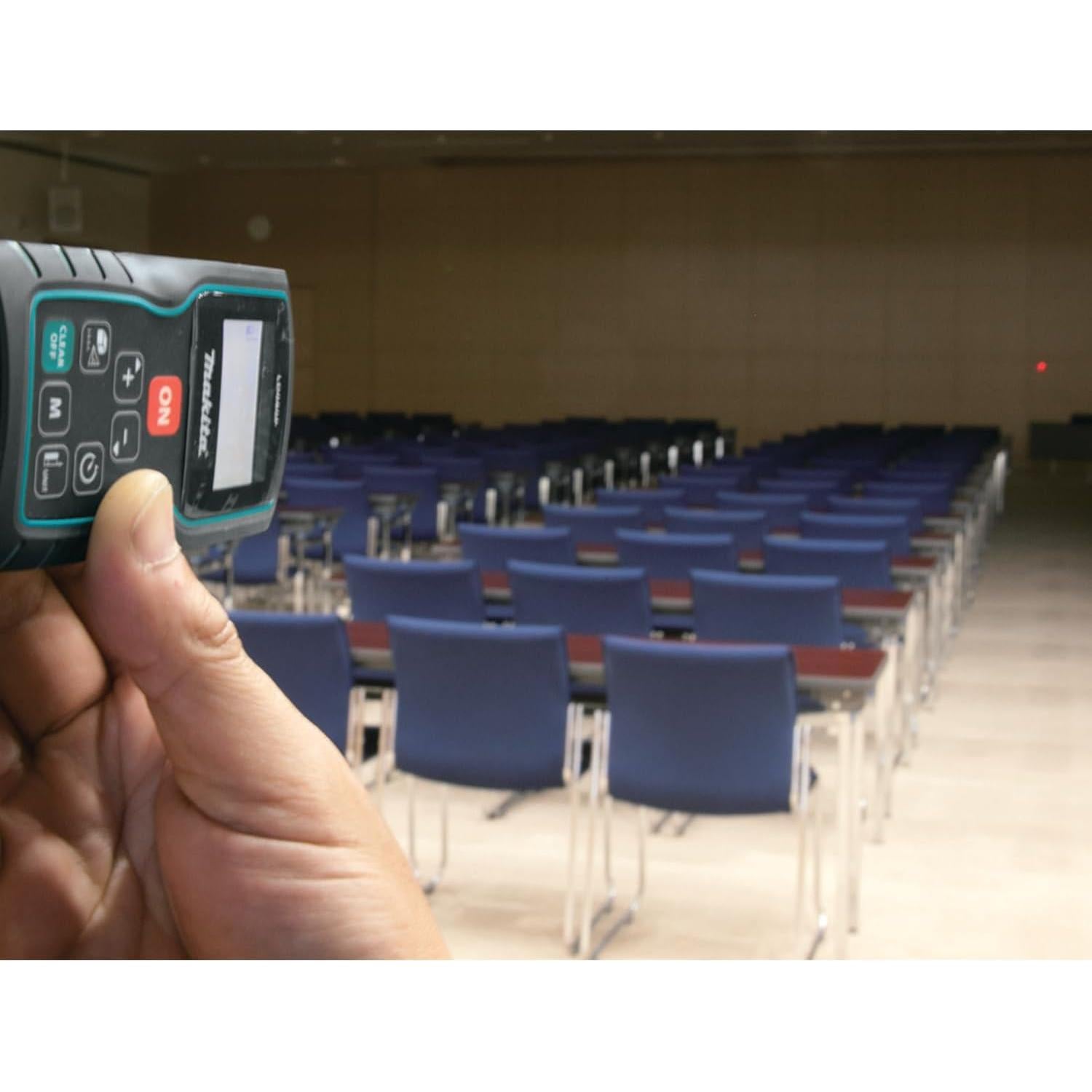 Medidor de Distancia Láser Makita LD080P 80 m Precisión 1.59 mm