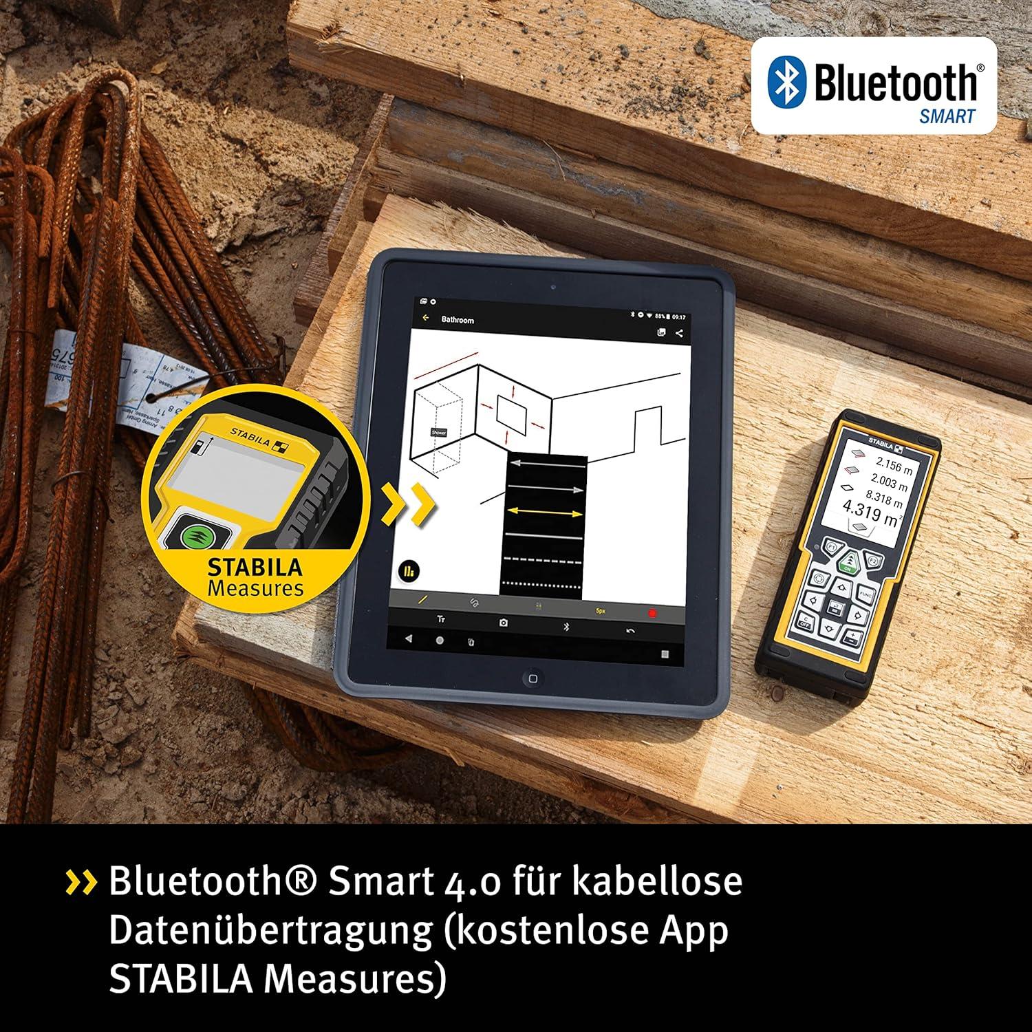 Medidor de Distancia Láser Stabila 6520 0.05-200m Bluetooth