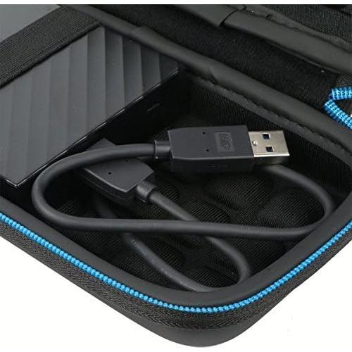 Funda Dura Baval para Disco Duro Externo 1TB 2TB 3TB 4TB Negro