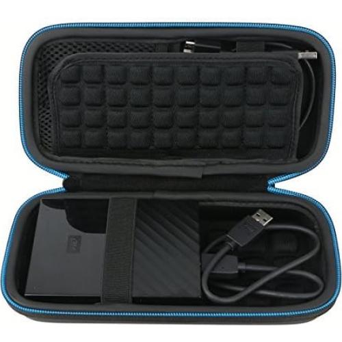 Funda Dura Baval para Disco Duro Externo 1TB 2TB 3TB 4TB Negro
