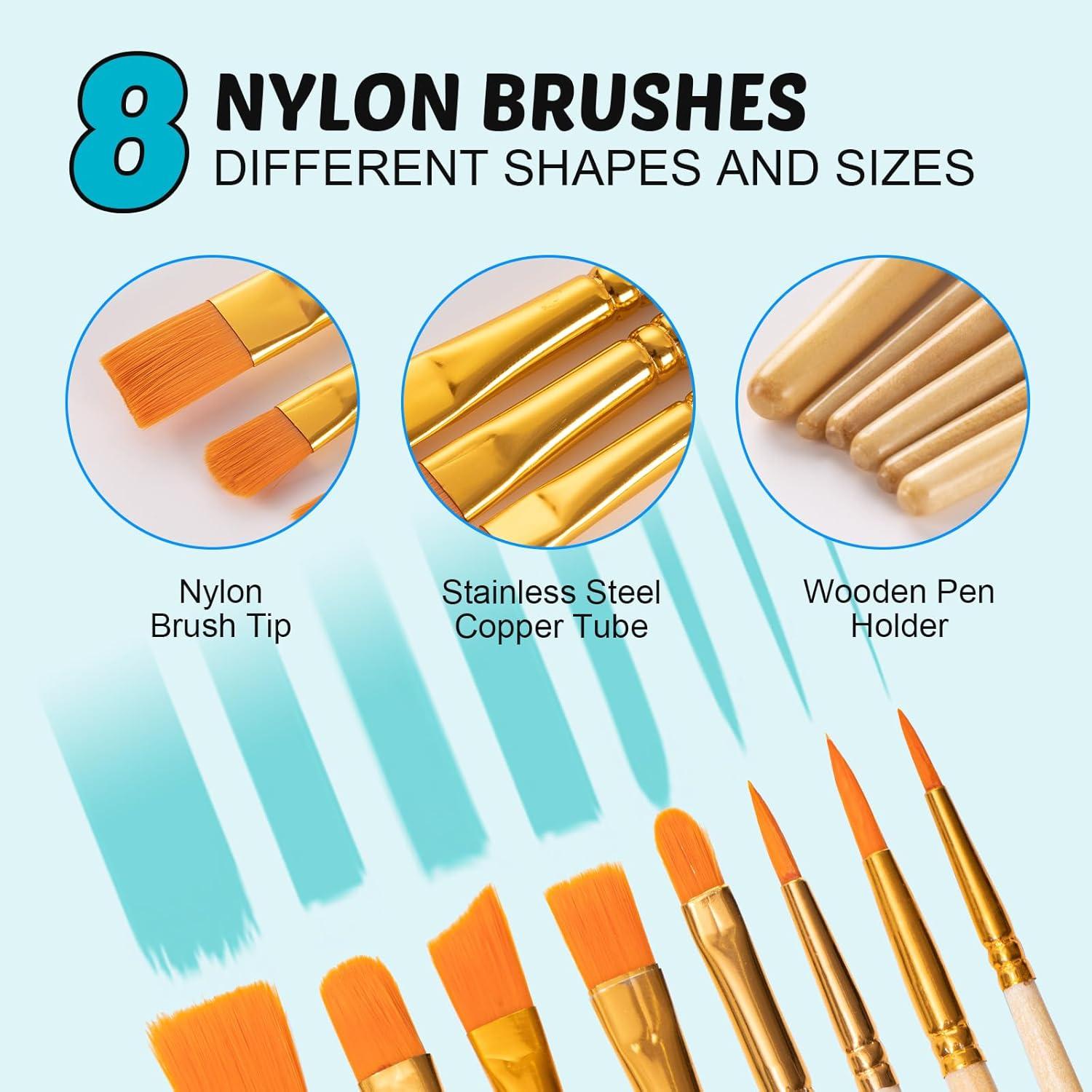 Juego de Pintura Acrílica Koseibal 28 Piezas para Niños