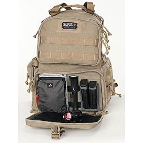 Mochila táctica G.P.S. Range Negra 20L para 3 Pistolas
