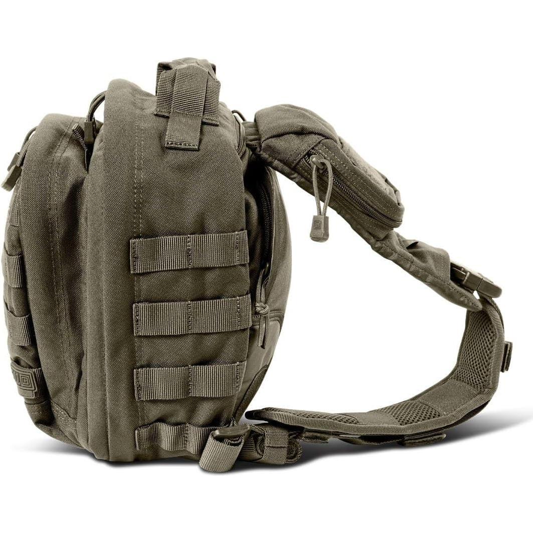 Bolsa Táctica Sling Pack 5.11 MOAB 6, 11L, Verde Ranger