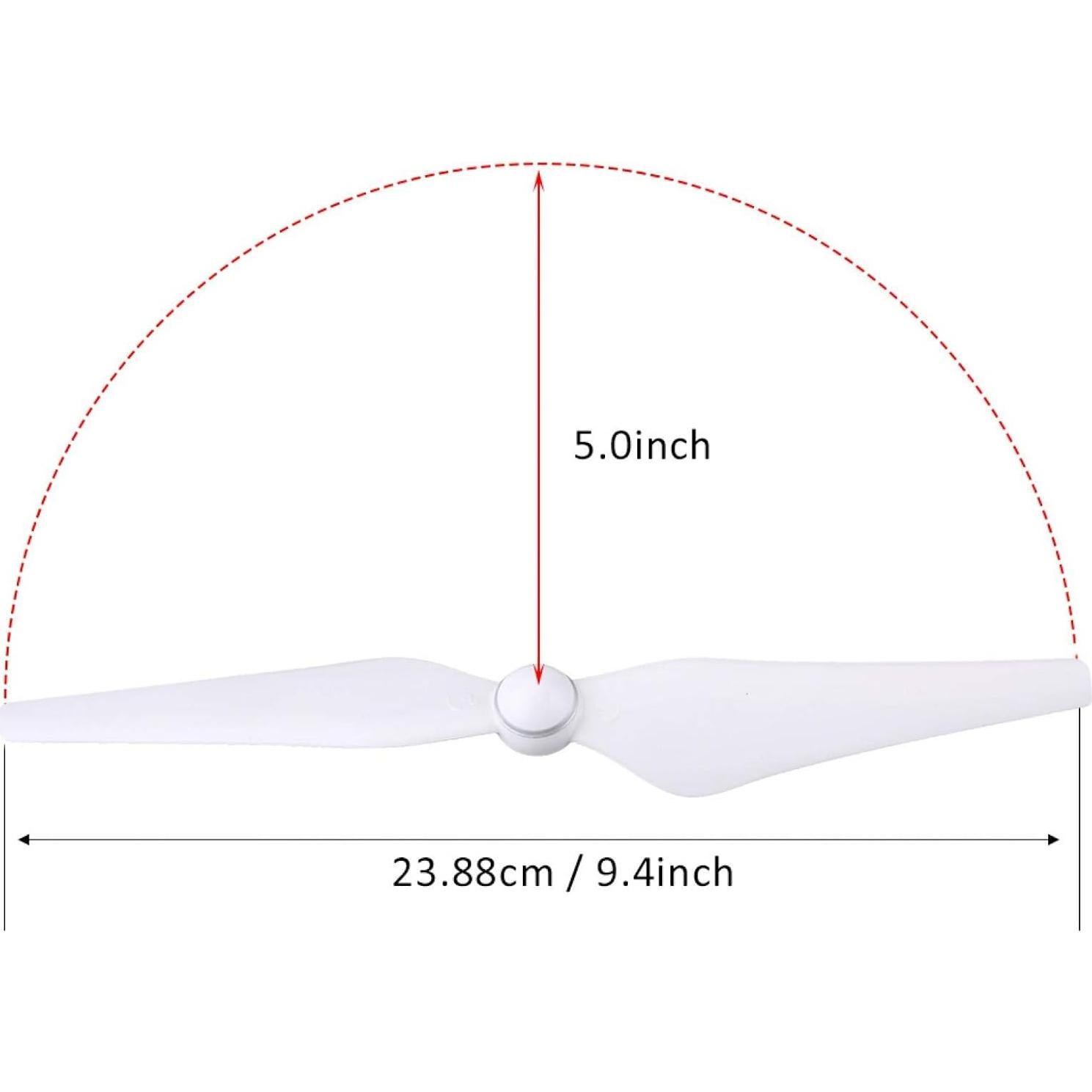 Hélices de Dron Alomejor 9450S para DJI Phantom 4/4 Pro