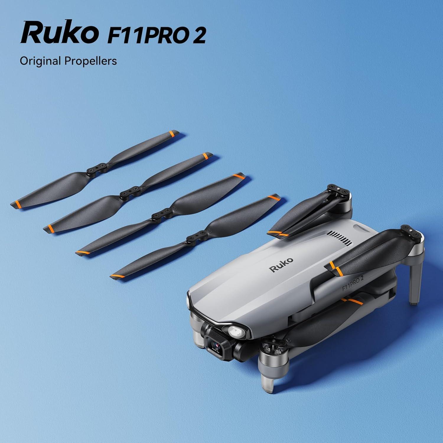 Hélices de Repuesto Ruko F11PRO 2 - 4 Paquetes, Gris