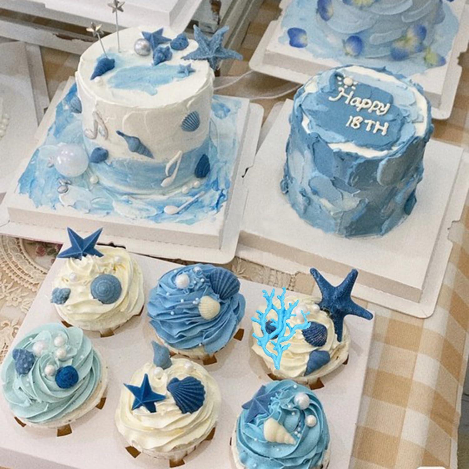 Molde de Silicona Fondant Marino MINFEIDMS 14.4x9.6 cm