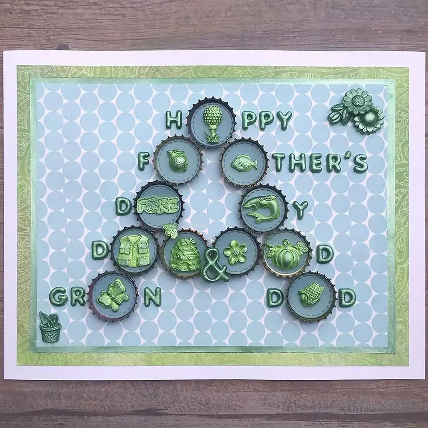 Molde de Silicona para Fondant de Herramientas de Pesca MINFEIDMS